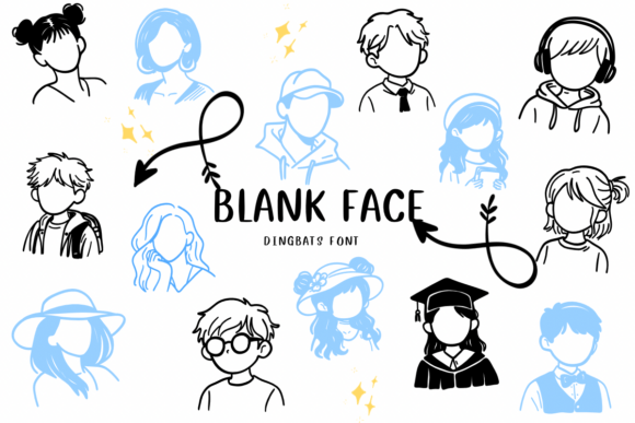 Blank Face: A Workflow-First Dingbats Font for Anonymous, Human-Centered Design