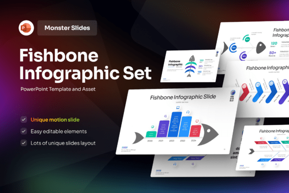 Fishbone Infographic PowerPoint Template
