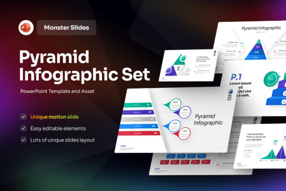 Pyramid Infographic PowerPoint Template: Visual Clarity for Strategic Communication
