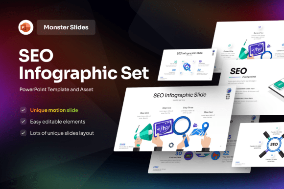 SEO Infographic PowerPoint Template