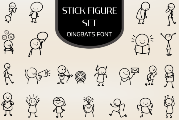 Stick Figure Set
